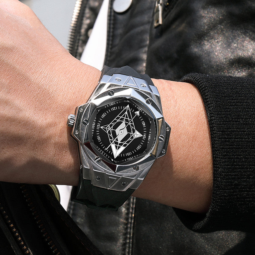 RUIMAS Brand Watches for Men Luxury Quartz Movement Sport Casual Wristwatches Unique Design Waterproof Clock Relogio Masculino