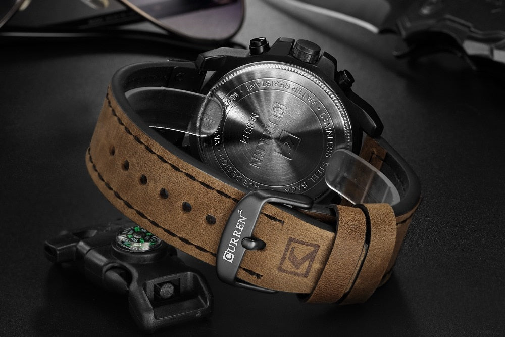 Relógio Masculino LEATHER #023