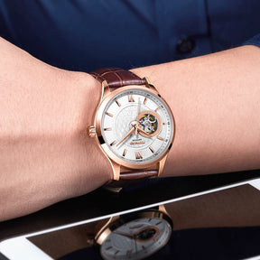 RUIMAS Business Men Watch Luxury Fashion Automatic Mechanical Watches for Men Waterproof Male Wristwatch Relogio Masculino 6754