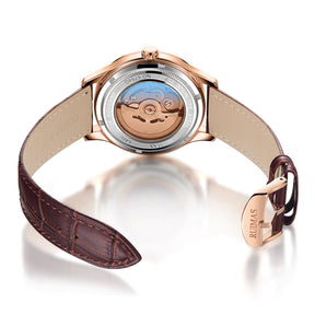 RUIMAS Business Men Watch Luxury Fashion Automatic Mechanical Watches for Men Waterproof Male Wristwatch Relogio Masculino 6754